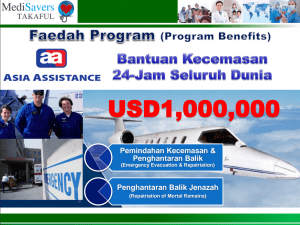 Medisavers Takaful Medical Card