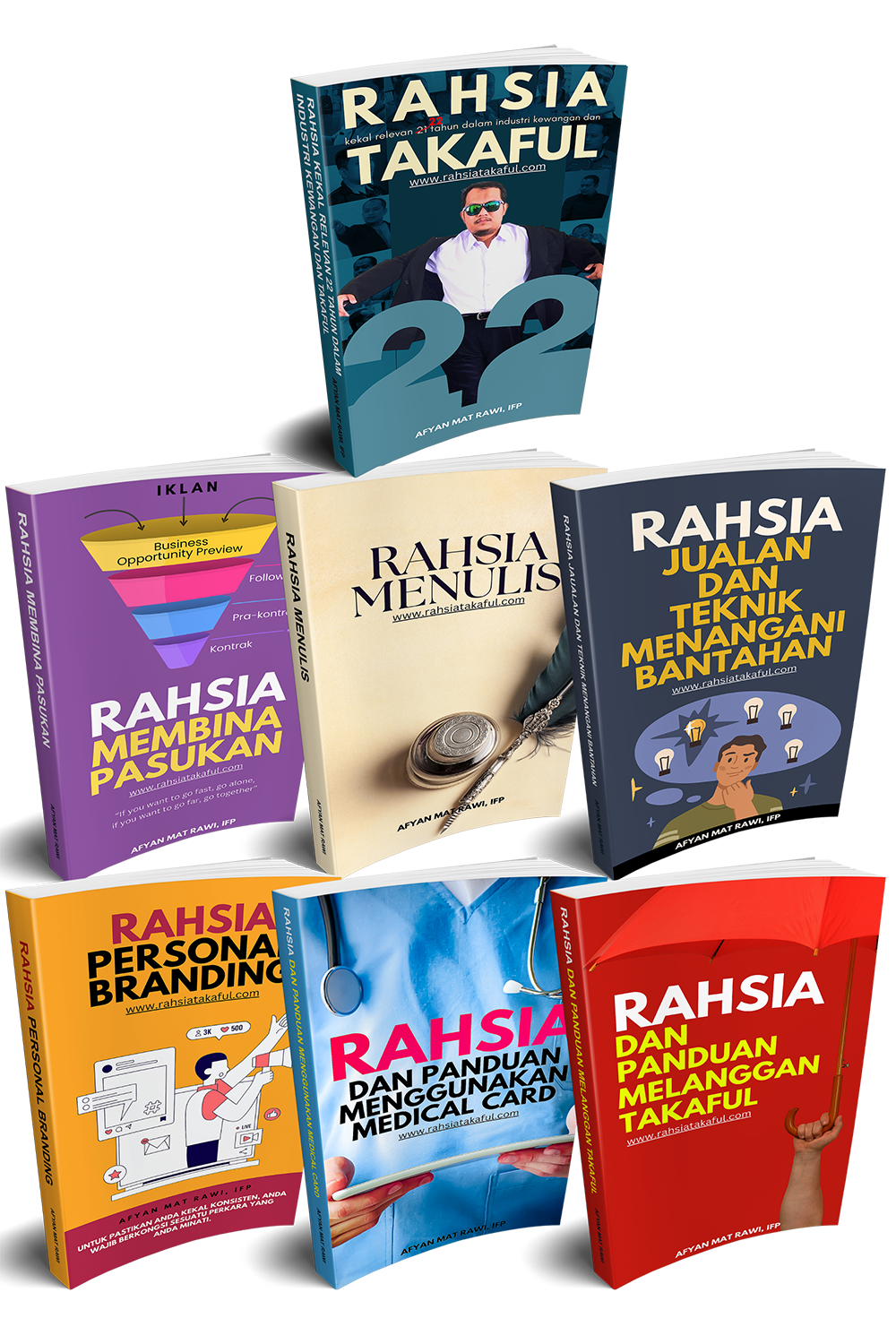 7 Ebook Rahsia Yang Dibongkar Setelah 22 Tahun Dalam Industri Kewangan dan Takaful!